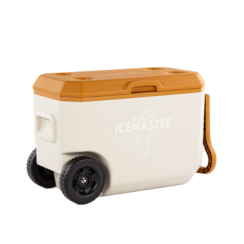 38L Mobile Easy Carry Cooler Box Bebida Caixa de gelo com rodas